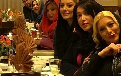 ضیافت شام بازیگران معروف + عکس