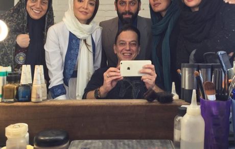 اتاق گریم وارشی ها + عکس