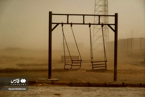 طوفان شن در زابل