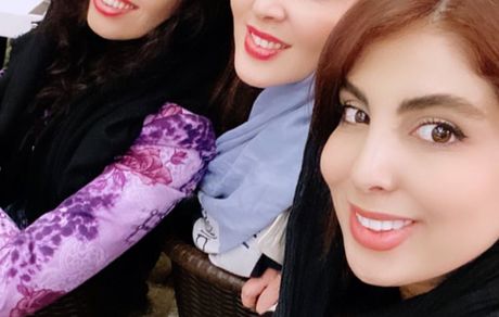 لیلا بلوکات با خواهرنش + عکس