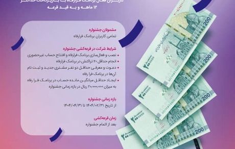 کاربران سامانه "فرارفاه" بانک رفاه کارگران تسهیلات غیرحضوری دریافت می‌کنند