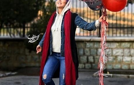 بادکنک بازیهای خانم بازیگر + عکس