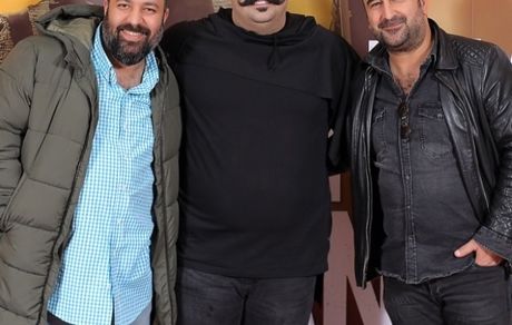 علی اوجی و مهران احمدی در کنسرت خواننده مشهور + عکس