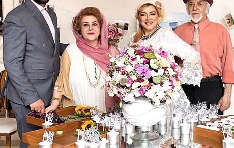 سومین لباس عروسی بهاره رهنما + عکس