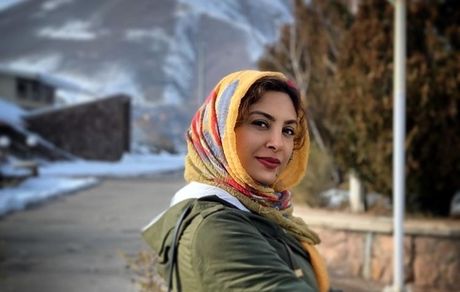 خانم بازیگر در طبیعتی زیبا + عکس