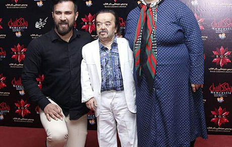 اسدالله یکتا و همسرش در یک مراسم + عکس