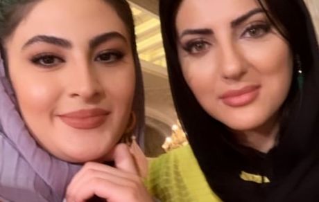 سلفی مهربانو و بانوی عمارت + عکس