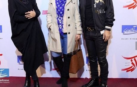 نیکی کریمی با آذر به لندن رفت + عکس