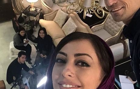 عکاسی نفیسه روشن در ارتفاعات + عکس