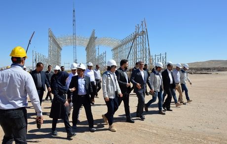بازدید مدیرعامل ایمپاسکو و رئیس سازمان صمت استان از بخش‌های کلیدی جانجا