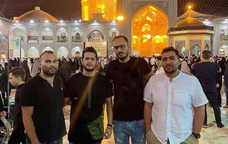 سیاوش خیرابی و عشقش به امام رضا(ع) + عکس