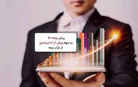 پرش بیمه ما به سهم بیش از 3 درصدی از بازار بیمه
