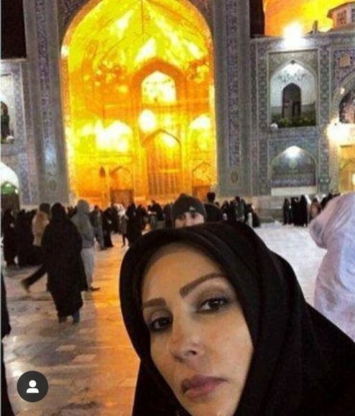 پرستو صالحی در حرم امام رضا (ع) + عکس