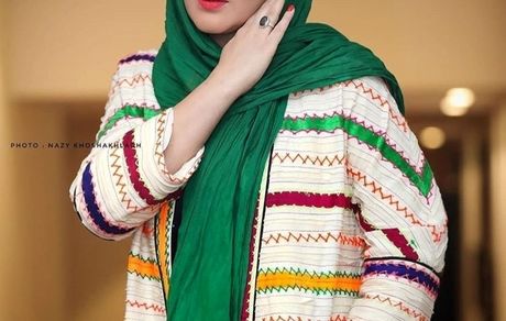 مانتو خاص خانم بازیگر در مراسم + عکس