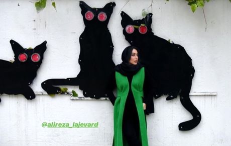 گربه های عظیم الجثه سارا منجزی پور! + عکس