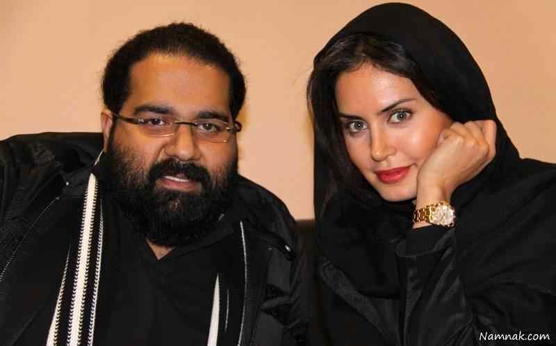 الناز شاکردوست در کنار رضا صادقی