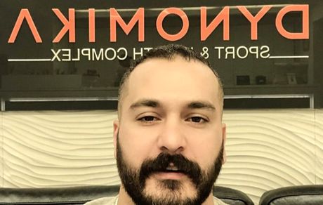 میلاد کی مرام در باشگاه ورزشی + عکس