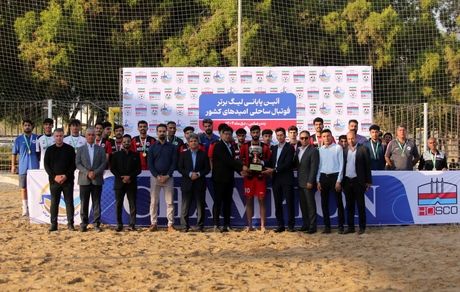 سلطه مطلق بر فوتبال ساحلی ایران؛ قرمزپوشان فولاد هرمزگانی بر سکوی نخست لیگ برتر امیدهای کشور ایستادند