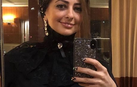 تیپ نفیسه روشن در قطر + عکس