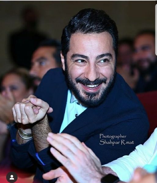 عکس یوهویی از نوید محمد زاده در جشن حافظ