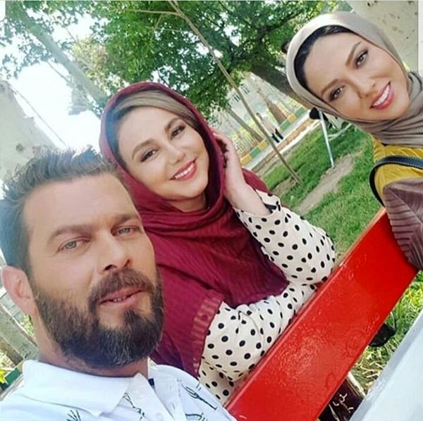 سلفی لیلا اوتادی، پژمان بازغی و بهنوش بختیاری