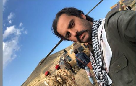 گریم جنگی علیرام نورایی + عکس