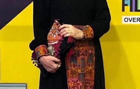 لباس دیدنی لاله اسکندری در هند + عکس