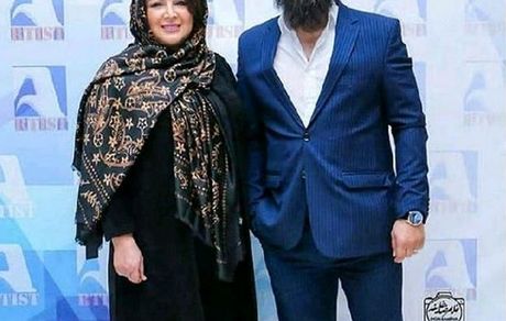 عکس شهره سلطانی در کنار همسرش