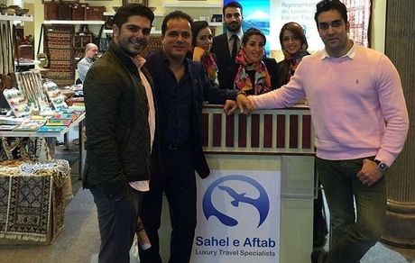 پوریا پورسرخ در یک نمایشگاه + عکس